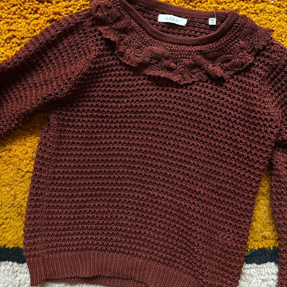 DÔEN SWEATER - RUST - Picture 4 of 4